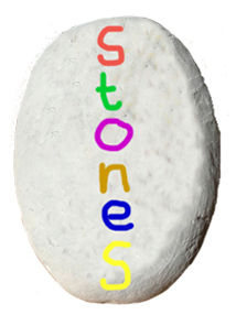stone image with word stone on